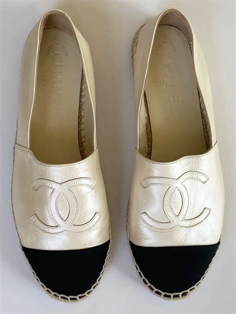 ebay chanel espadrilles 37|chanel espadrilles 37 for sale .